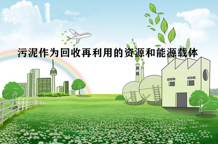 污泥作為回收再利用的資源和能源載體 污泥作為回收再利用的資源和能源載體