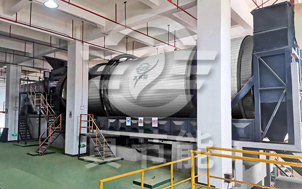 生化污泥干燥設備案例現場